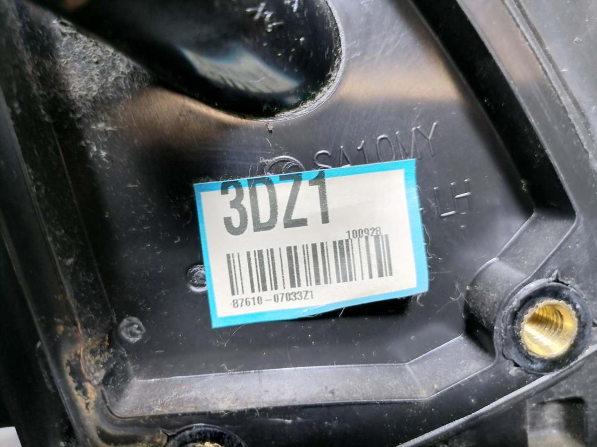 Kia Picanto BA original Außenspiegel links manuell Z1 Galaxy Black BJ10
